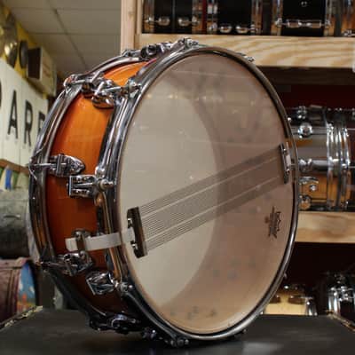 1990s Ayotte Custom Maple Sunburst Drum Kit 14x20 14x14 8x12 5.5x14 image 20