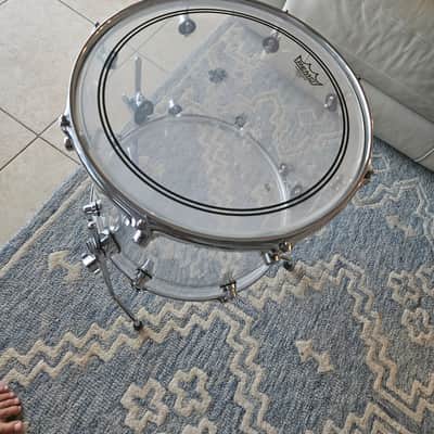 DW Design Series Acrylic 14x16" Floor Tom 2015 - Present - Clear Acrylic image 4