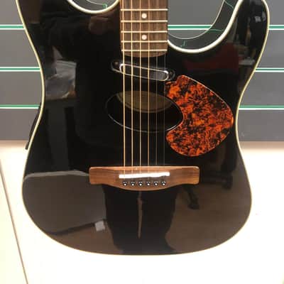 Fender Stratacoustic Deluxe Black 2009 Hybrid Electric/Acoustic Guitar image 2