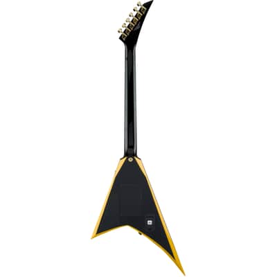 Jackson X Series Rhoads RRX24 IL Black with Yellow Bevels - Electric Guitar image 2