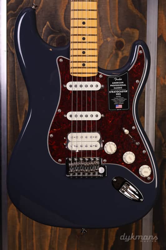 Fender American Professional Classic Stratocaster HSS Faded Black