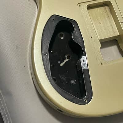 1985 Japan Ibanez Pro Line PR1550 Pearl White Guitar Body Pro Rock'r Tremolo Ready image 17