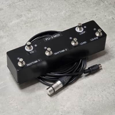 Custom Mark IV FU-3 MIDI Footswitch for Mesa Boogie - w/ Custom 12-Ft Cable image 1