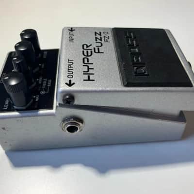 Boss FZ-2 Hyper Fuzz (Silver Label) 1993 - 1997 - Silver image 3