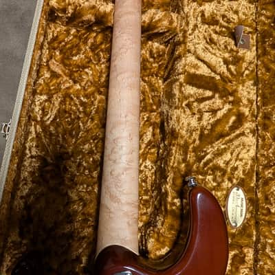 Ernie Ball Music Man Silhouette 20th Anniversary Model 2006 - Caramel Burst image 5