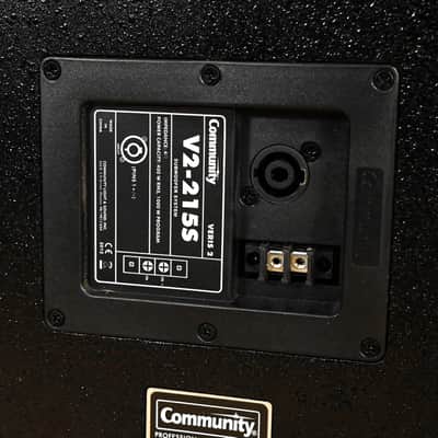 Community V2-215S Dual 15" Subwoofer System CG01RY7 *ASK FOR SHIPPING* image 6