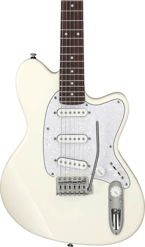 Ibanez ICHI00 Ichika Signature Electric Guitar, Rosewood Fingerboard, Vintage White image 1