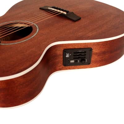 Cort SFXMEMOP SFX Series All Mahogany Body Venetian Cutaway 6-String Acoustic-Electric Guitar image 3