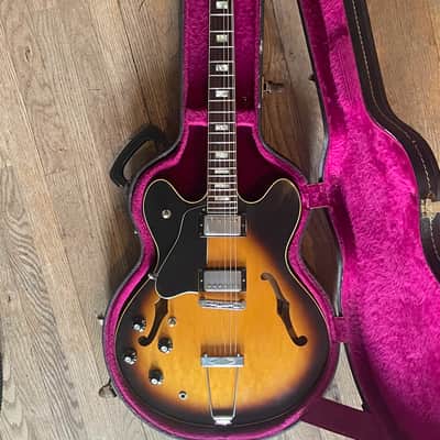 Gibson ES-335TD Left-Handed 1977 - Sunburst image 1