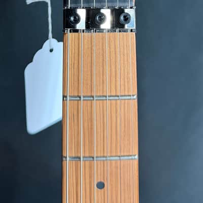 EVH Wolfgang Standard Exotic Zebrawood Electric Guitar Natural Satin Finish image 9