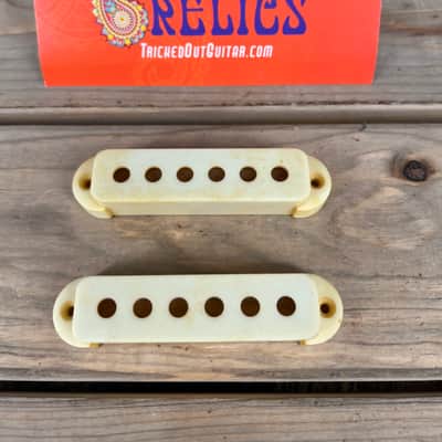 Real Life Relics Aged Parchment Jaguar® Pickup Covers (Set of 2)    [DD6] image 1
