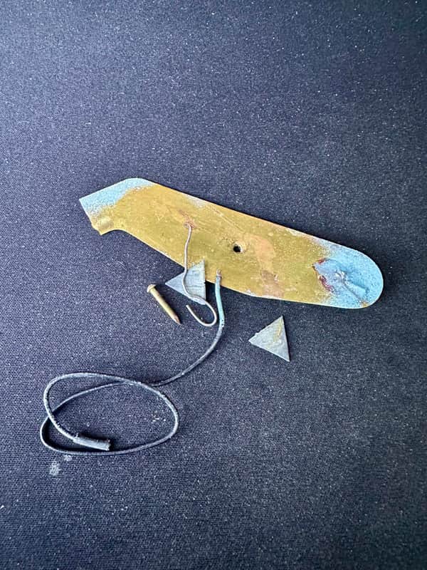 Fender Musicmaster 1960-ies Copper PU Shield Plate image 1