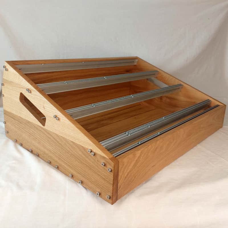 10U / 126hp Eurorack case EVA • Rails + M3 nuts / Oak / Unpowered image 1