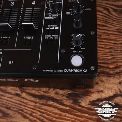 Pioneer DJM-750MK2 4-Channel Professional DJ Mixer 2010s - Black image 3