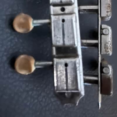 Kluson No line vintage mandolin tuning keys 50’s - Nickel image 4