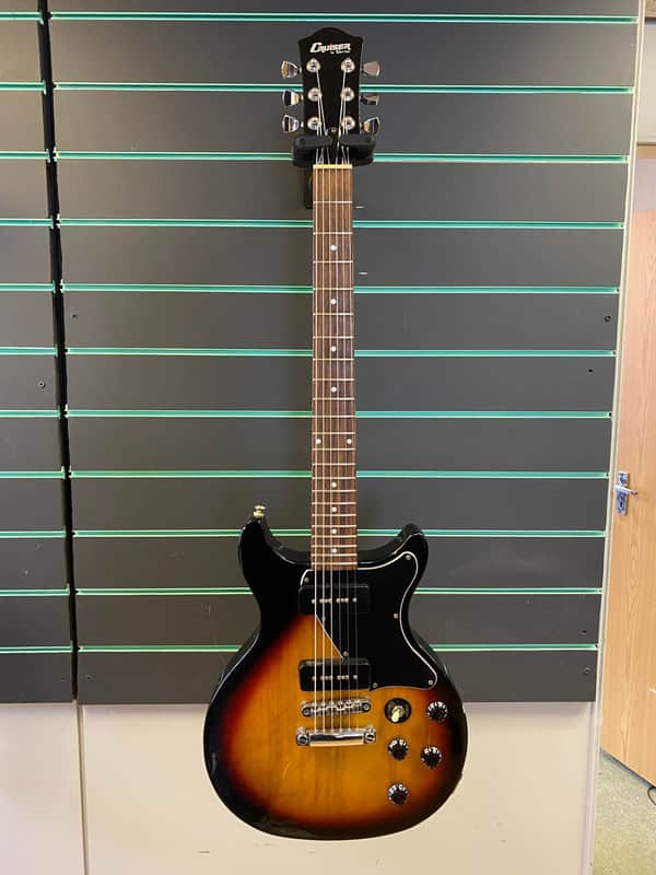 Cruiser by Crafter P90 DC LJ550 Tobacco Sunburst Electric Guitar image 1