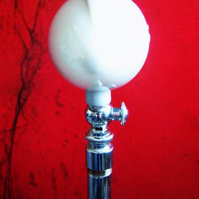 Vintage 1960's Kent M-20 crystal bullet microphone High Z Harp w Atlas stand Olson Lafayette Aiwa Philmore image 9