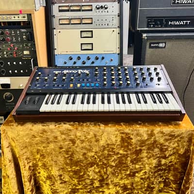 Korg Mono/Poly MP-4 1981 Blue original vintage analog synthesizer poly-synth AK image 2