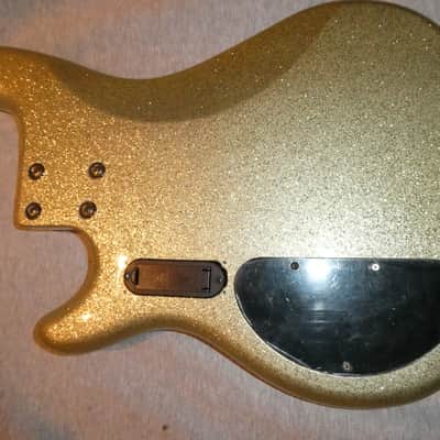 Daisy Rock Bass body 1990s? - silver sparkle image 5