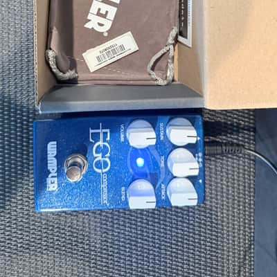 Wampler Ego Compressor V2 (Small Logo) 2010s - Blue image 3