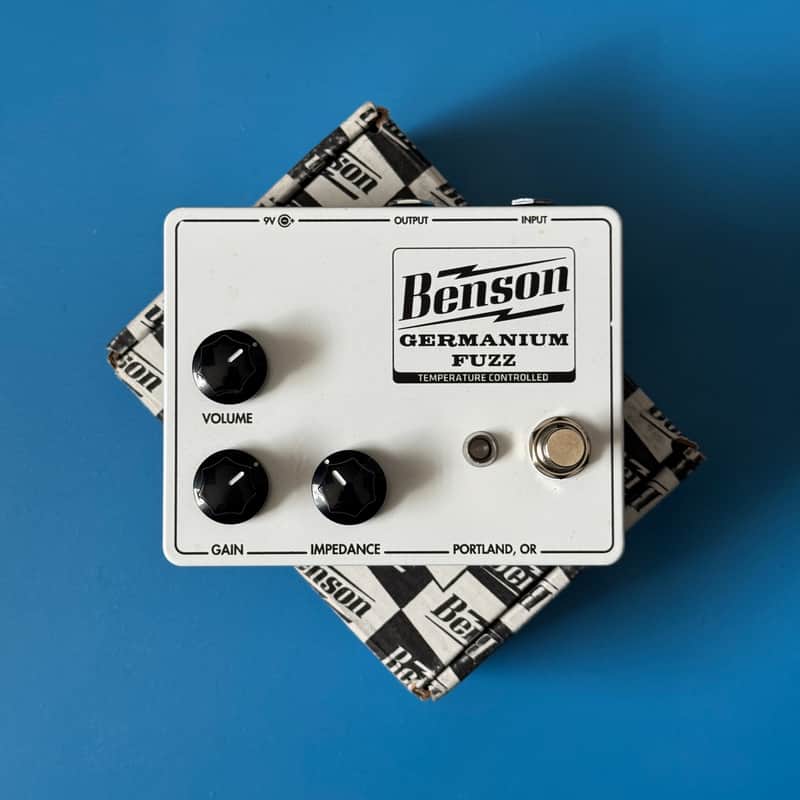 Benson Amps Germanium Fuzz  2021 - Present - Snow White image 1