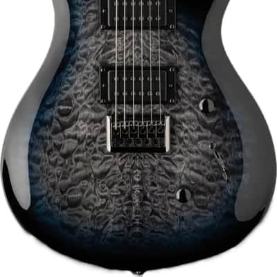 PRS SE Mark Holcomb Signature Electric Guitar, Ebony Fingerboard, Holcomb Blue Burst image 1
