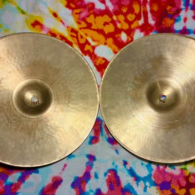 Zildjian 15" Hat Pair 60s (1372/996g) 🧿DEMO CLIP🧿 image 8