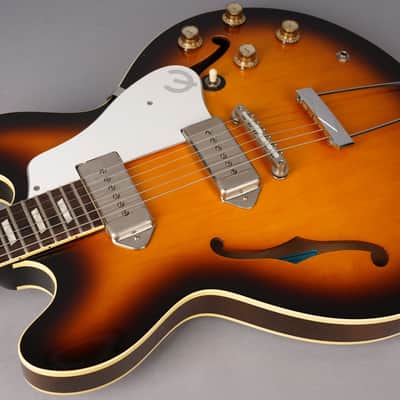 Epiphone Japan 1965 John Lennon Casino - MIJ 2005 - Sunburst w/HSC image 14