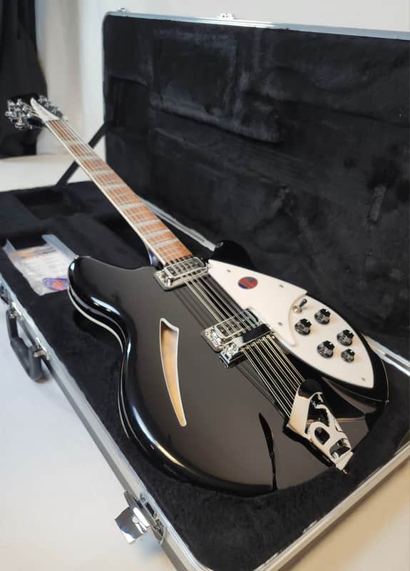 Rickenbacker 360 Jetglo 12-String Semi-Hollow Guitar, Stereo, HSC 2026 image 1