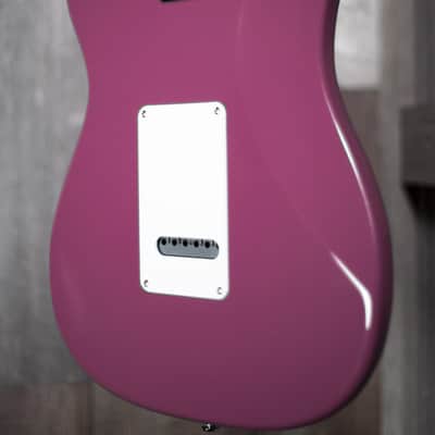 PRS J2R1J SE Silver Sky in Dragon Fruit Electric Guitar image 8