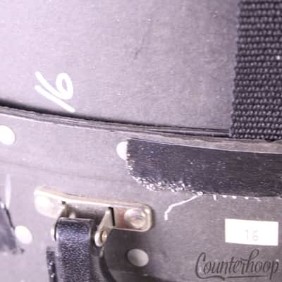 12x15-16"Fibre Tom/Snare Drum Case 18.5x14.5+10.5+Straps+Handle Hard Shell Fiber image 2