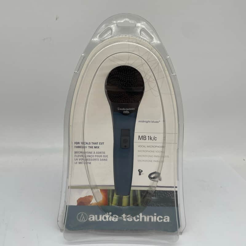 NEW Audio Technica Midnight Blues MB 1k/c Microphone MB1K MB 1K image 1