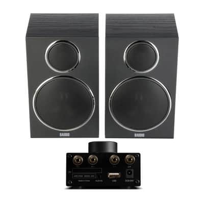 Reloop RP-7 Pro 7in Vinyl Turntable System with Amplifier and FR Speaker Bundle image 12