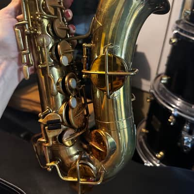 Indiana Band Inst CO. Elkhart IND Alto Saxophone Low Pitch A / 7498 image 11