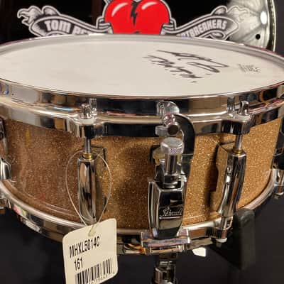 Steve Ferrone's Tom Petty and the Heartbreakers - Pearl 5x14" Mahogany Classic Limited Edition Snare Drum. SIGNED! image 16