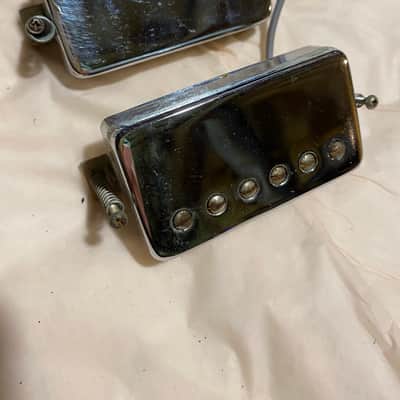 Gibson Stamped Patent 1970’s Humbucker set 1970’s - Chrome image 3