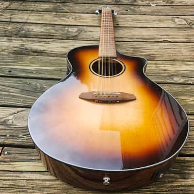 Breedlove Discovery Concert ED 12 St CE 2021 - Gloss Edgeburst Finish-READ DETAILS image 3
