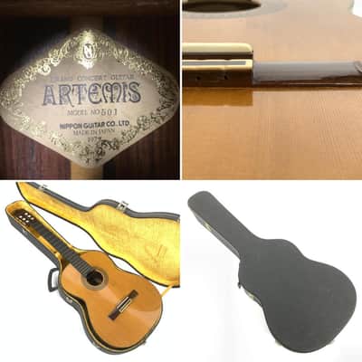 ARTEMIS No.501 Vintage GRAND CONCERT GUITAR Rare From Japan image 10