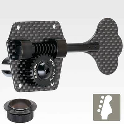 NEW Gotoh CBT-01 CARBON-O-LITE 4 In-Line LIGHTWEIGHT Bass Tuners for Fender® image 1