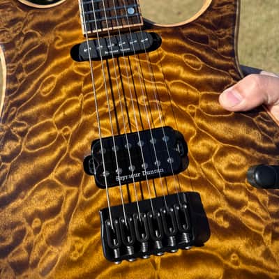 TW Smith Guitars Apex 2026 - Tobacco burst Quilted maple image 4