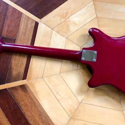 Vintage Crown Electric Guitar Made in Japan w/ Vintage Case image 12
