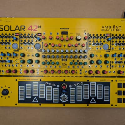 Elta Music Solar 42N Ambient Machine Analog Drone Synthesizer (Maize Yellow) image 8