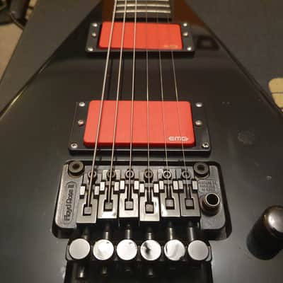 RARE Esp Custom Shop 80's Randy Rhoads Custom Flying V Alexi Laiho EMG Jackson Reverse Headstock image 13