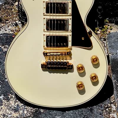 Gibson Les Paul Aldo Nova 1986 Custom Shop Polaris White 1 of 25 produced image 1