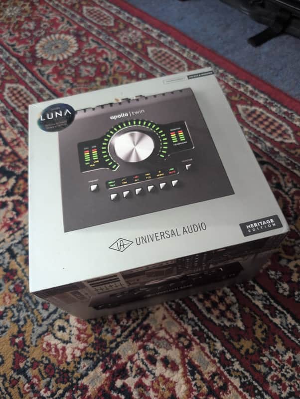 Universal Audio Apollo Twin DUO MKII Thunderbolt Audio Interface 2019 - Present - Dark Grey image 1