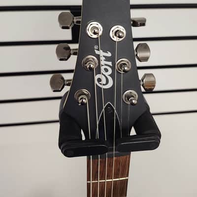 Cort KX Series 6 String Electric Guitar Etched Black & Red image 4