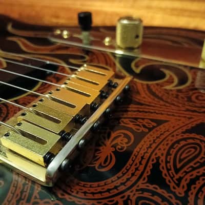 Fender James Burton Telecaster - Red Paisley Flames *Rare 1st Year* image 16