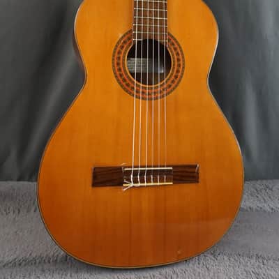Vintage Japanese Classical Guitar – Suzuki / Nagano-Built – Made in Japan – 1960s MIJ Nylon – w/ Hard Case image 2