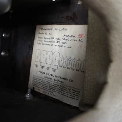 1963 Fender Blonde Dual Showman image 5