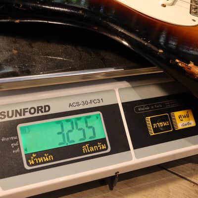 Fender Custom shop’54 1954 60th Anniversary Heavy Relic 2014 Sunburst image 12